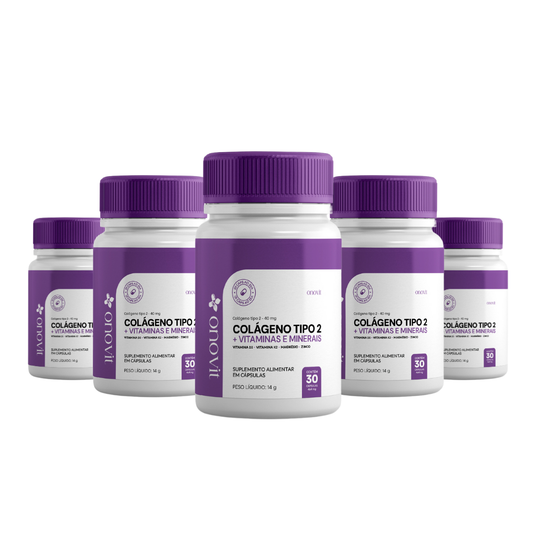 Colágeno Tipo 2 Com Vitaminas e Minerais