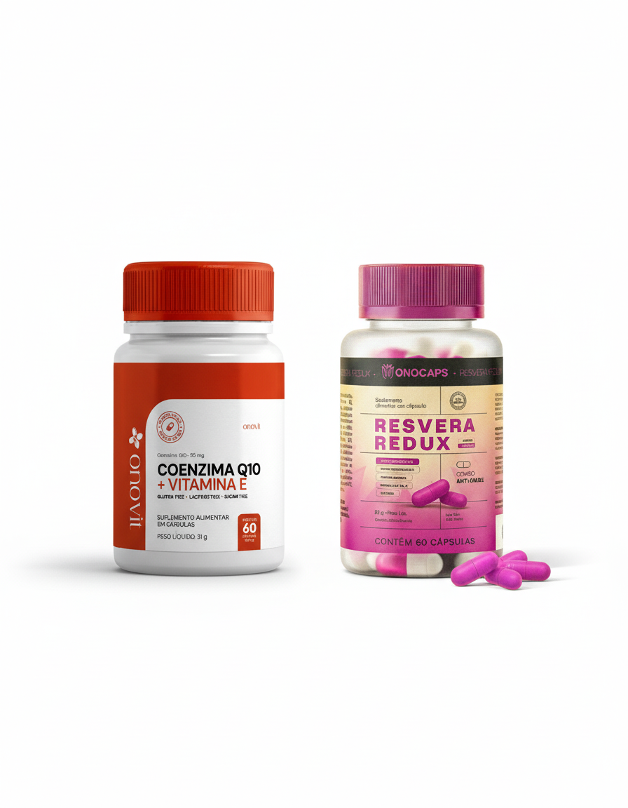 Kit Coenzima Q10 + Resvera Redux