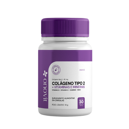 Colágeno Tipo 2 Com Vitaminas e Minerais