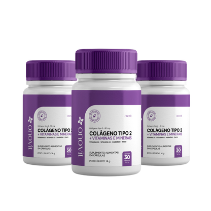Colágeno Tipo 2 Com Vitaminas e Minerais