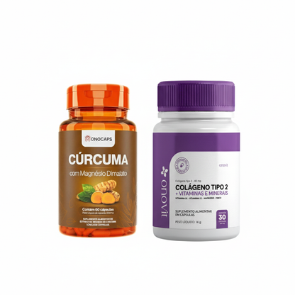 Kit Cúrcuma + Colágeno Tipo 2
